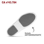 Sapatilha Branca Soft Works BB51 Antiderrapante