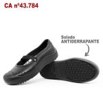 Sapatilha Preta Soft Works BB51 Antiderrapante