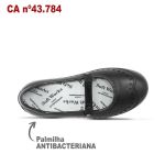 Sapatilha Preta Soft Works BB51 Antiderrapante