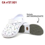 Babuche Branco Estampa DNA BB60 Soft Works Antiderrapante