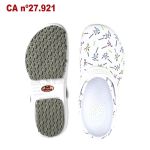 Babuche Branco Estampa DNA BB60 Soft Works Antiderrapante