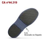 Babuche Marinho BB61 Soft Works Sapato de Segurança EPI Antiderrapante