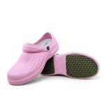 Babuche Rosa BB61 Soft Works Sapato de Segurança EPI Antiderrapante