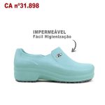 Sapato Unisex Verde Medicina BB65 Soft Works Sapato de Segurança EPI Antiderrapante
