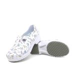 Sapato Unissex Branco Estampa DNA BB65 Soft Works Sapato de Segurança EPI Antiderrapante