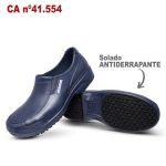 Sapato Classic Works Marinho BB66 com ponteira Soft Works Sapato de Segurança EPI Antiderrapante