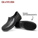 Sapato Classic Works Preto BB66 com ponteira Soft Works Sapato de Segurança EPI Antiderrapante