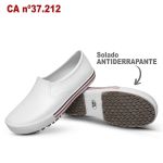Tênis Antiderrapante Branco1 BB80 Soft Works Sapato de Segurança EPI