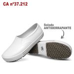 Tênis Antiderrapante Branco2 BB80 Soft Works Sapato de Segurança EPI