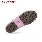 Tênis Antiderrapante Rosa BB80 Soft Works Sapato de Segurança EPI