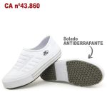 Sapatênis Antiderrapante Branco2 BB81 Soft Works Sapato de Segurança EPI