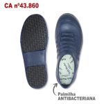Sapatênis Antiderrapante Marinho BB81 Soft Works Sapato de Segurança EPI