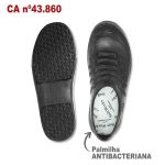 Sapatênis Antiderrapante Preto1 BB81 Soft Works Sapato de Segurança EPI