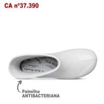Bota Antiderrapante Cano Curto Branco BB85 Soft Works Bota De Segurança Epi