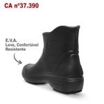 Bota Antiderrapante Cano Curto Preto BB85 Soft Works Bota De Segurança Epi