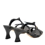 Sandália Preta Salto Taça Ana