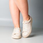 Tênis Feminino Off White Couro