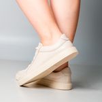 Tênis Feminino Off White Couro