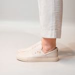 Tênis Feminino Off White Couro