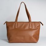 Bolsa Shopping Caramelo Couro Grande
