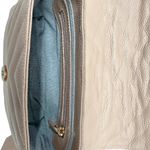 Bolsa Camila Bege Couro Matelassê