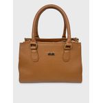 Bolsa Tote Caramelo Couro Média