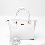 Bolsa Tote Branco Couro