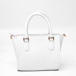 Bolsa Tote Branco Couro