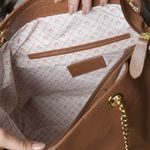 Bolsa Caramelo Shopping Grande Couro
