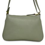 Bolsa Tiracolo Verde Musgo Couro