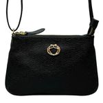 Bolsa Tiracolo Preta Couro