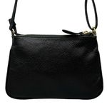 Bolsa Tiracolo Preta Couro