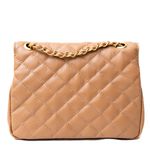 Bolsa Tiracolo Mel Couro Matelassê Média Tati