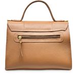 Bolsa Tote Caramelo Couro