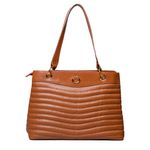Bolsa Caramelo Tote Couro Grande