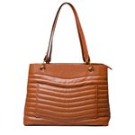 Bolsa Caramelo Tote Couro Grande