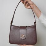 Bolsa Tiracolo Marrom em Couro Pequena Mari