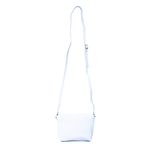 Bolsa Tiracolo Off White Em Couro Pequena Alice