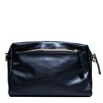 Bolsa Tiracolo Preta Couro 
