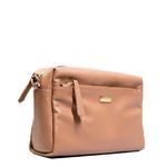 Bolsa Tiracolo Caramelo Couro 