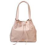 Bolsa Tote Bege Couro