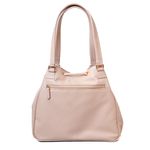 Bolsa Tote Bege Couro