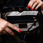 Bolsa Tote Preta Couro