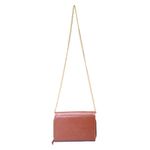 Bolsa Jana Night Marrom Conhaque Couro Pequena