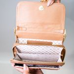 Bolsa Jana Night Marrom Conhaque Couro Pequena