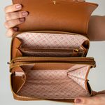 Bolsa Tiracolo Caramelo Couro Pequena Érica