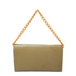 Bolsa Tiracolo Verde Couro Pequena