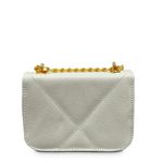 Bolsa Off White Tiracolo Laisa Couro