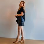 Bota Feminina Mel Couro Beatriz Cano Curto