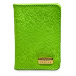 Carteira Feminina Maçã Verde Couro